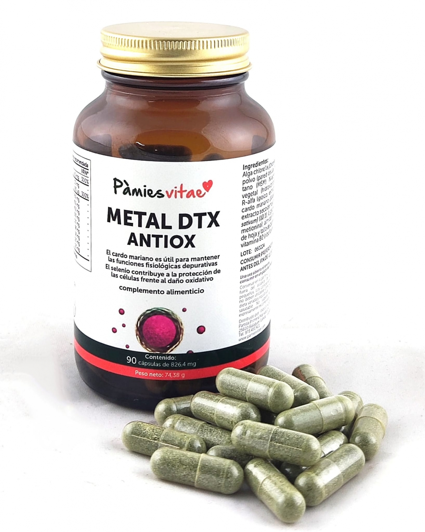 xl6120-MetalDTX Metal Detox Antiox PV